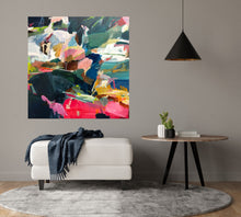 Load image into Gallery viewer, JANE THOMPSON ART SCARF Across the Land